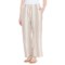 Lucky Brand Striped Pull-On Wide-Leg Pants - Linen in Natural Stripe