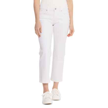 Lucky Brand Sweet Cropped Jeans - Mid Rise in Clean White
