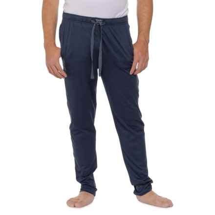 Lucky Brand Tapered Knit Lounge Pants in Mood Indigo