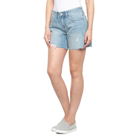 Lucky Brand The Boyfriend Denim Shorts 