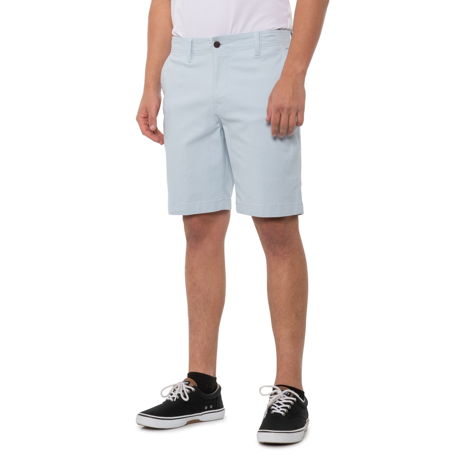 Lucky Brand Twill Flat Front Shorts 