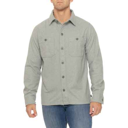 Lucky Brand Utility Knit Overshirt - Long Sleeve in Laurel Wreath