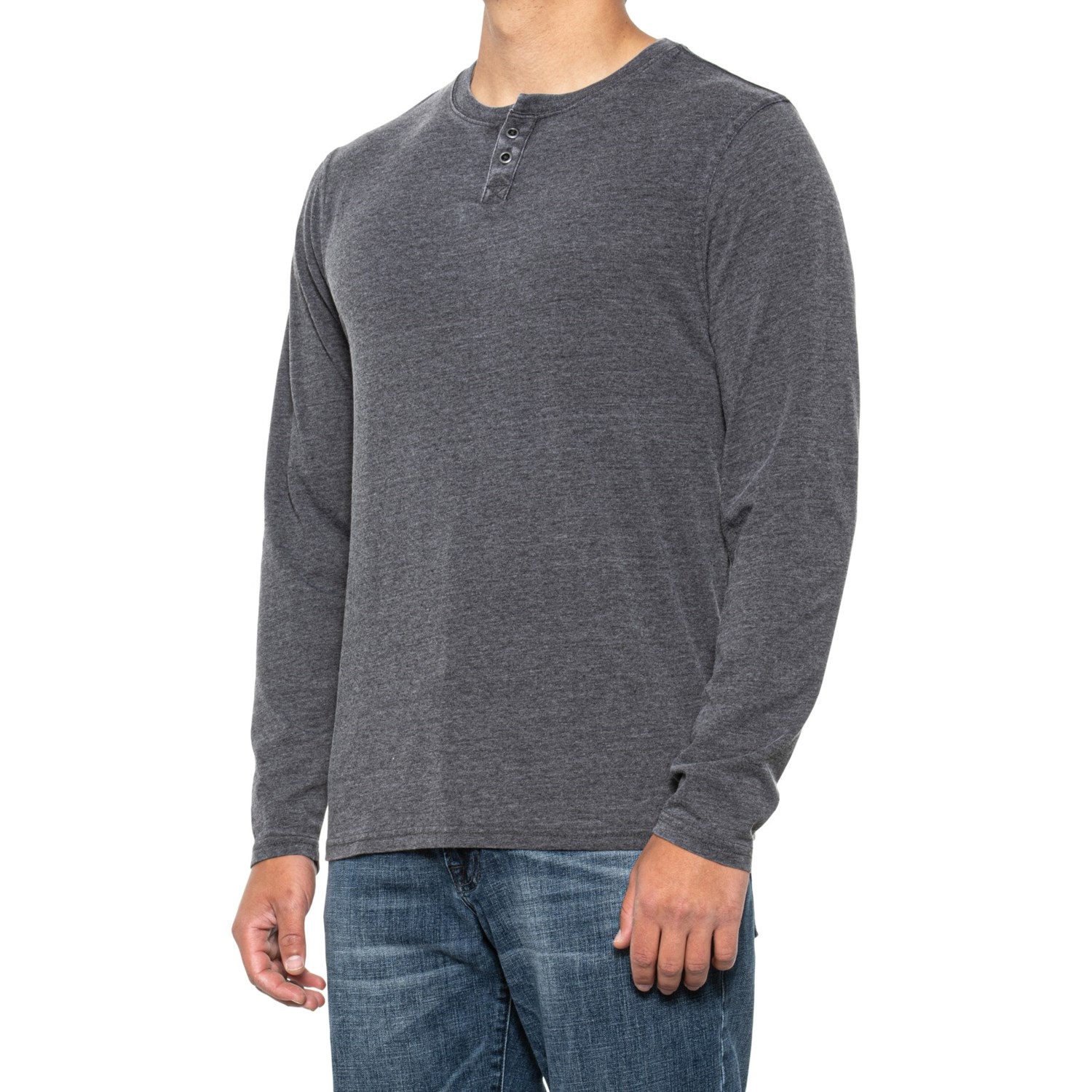 Lucky Brand Venice Burnout Henley Shirt (For Men)
