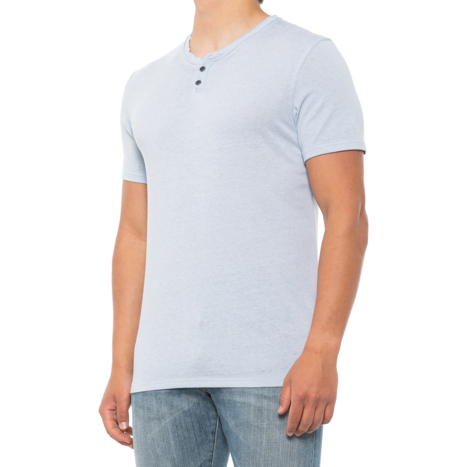 Lucky Brand Venice Burnout Notch T-Shirt (For Men)