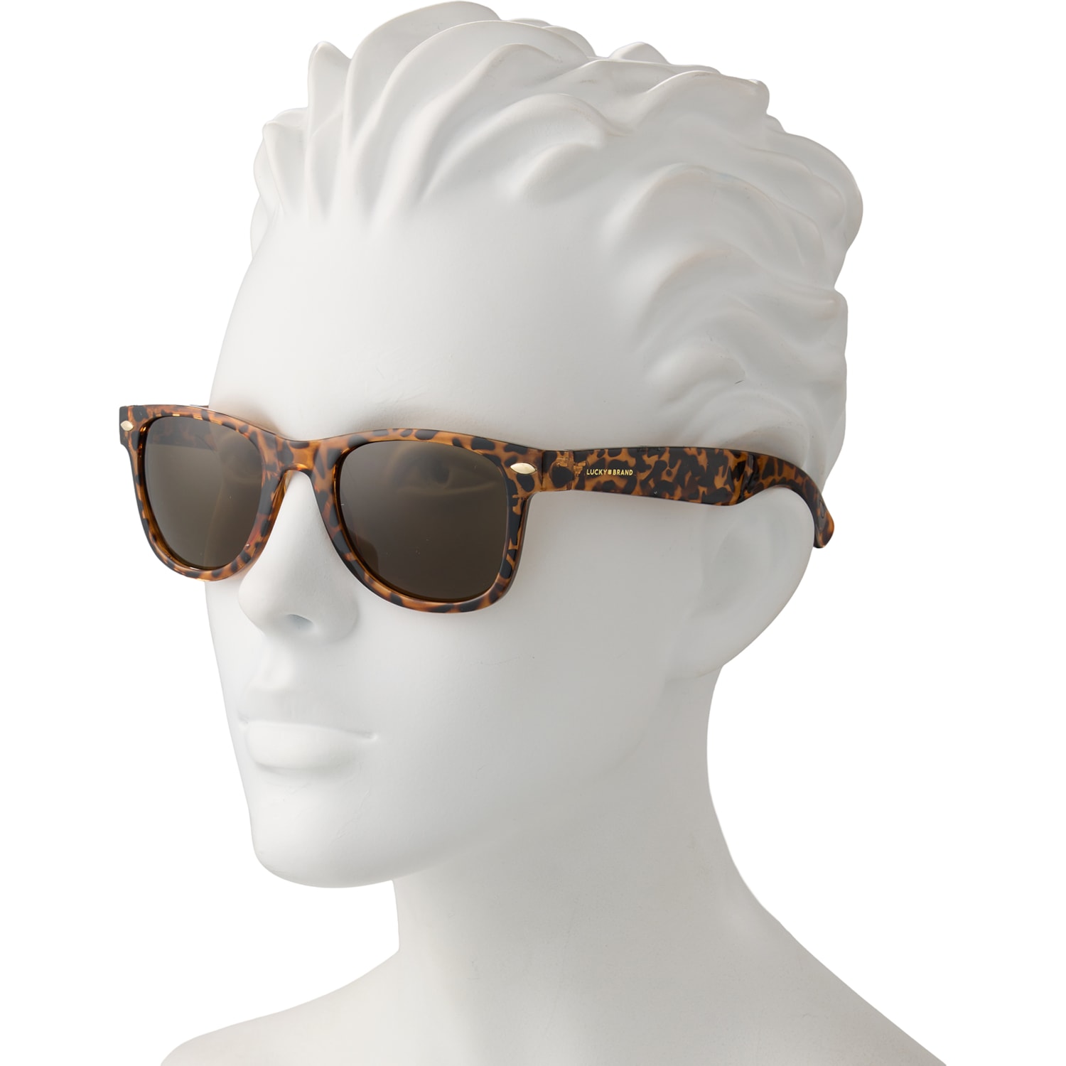 Lucky Brand Black Wayfarer Sunglasses with Case lucky-brand-wayfarer-  main image 3