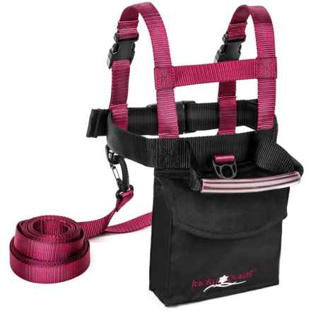 Lucky Bums Ski Trainer (For Boys and Girls) in Pink
