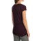 171RT_2 lucy Yoga Girl Tunic Shirt - Scoop Neck, Short Sleeve (For Women)