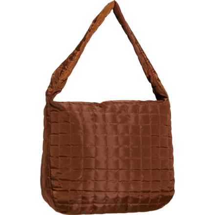 Lulla Puff Hobo Crossbody Bag in Brown