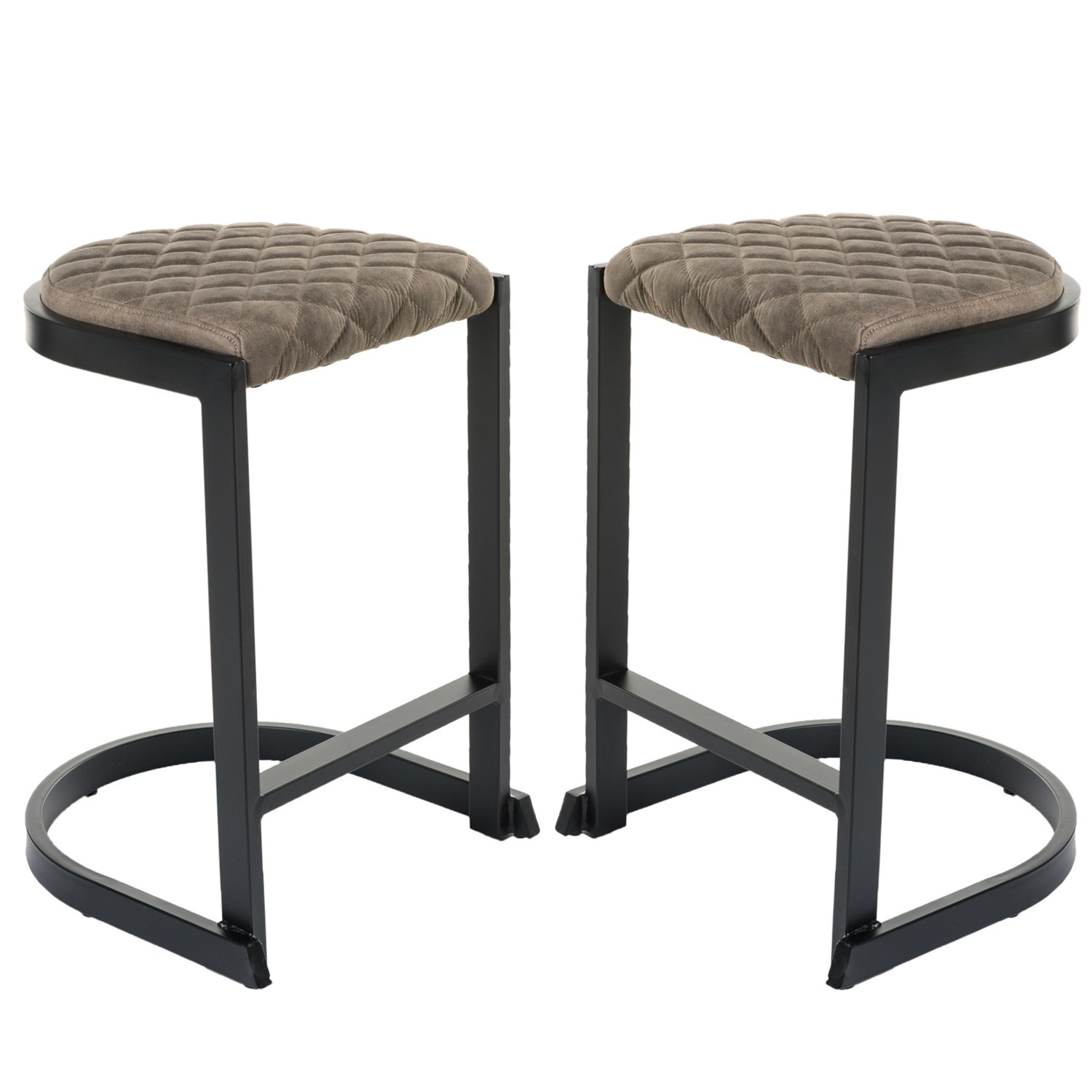 Lumisource Demi Industrial Counter Stools Set Of 2 Save 23 To Expand