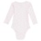 3VUCH_2 LUXE THREADS Infant Girls Fashion Baby Bodysuits - 3-Pack, Long Sleeve