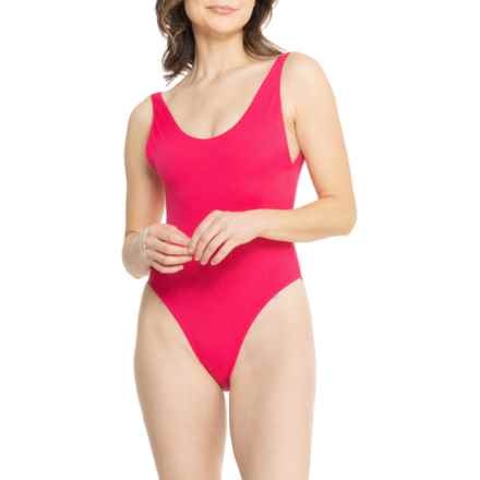 Maaji Claire Reversible One-Piece Swimsuit in Strawberry