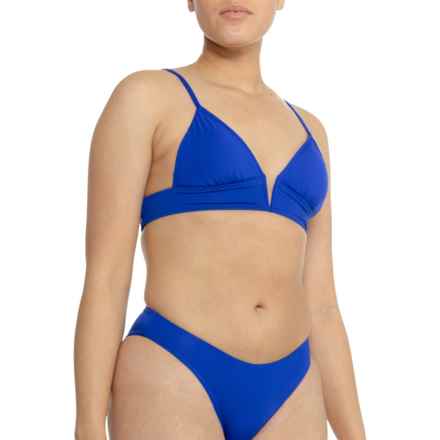 Maaji Parade Bikini Top - Reversible in Cobalt Blue