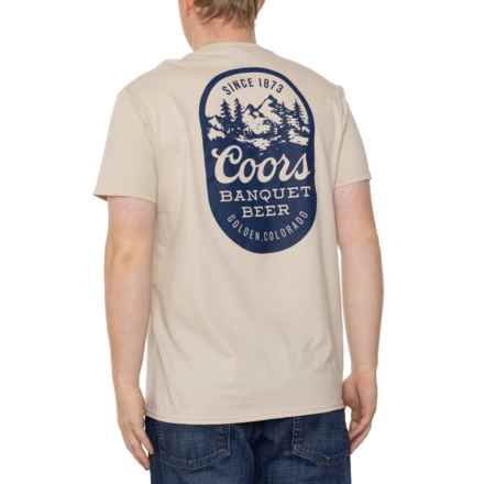 Mad Engine Coors Golden T-Shirt - Short Sleeve in Putty