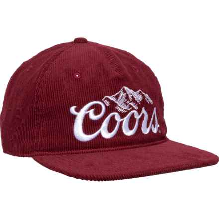 Mad Engine Coors Mountain View Trucker Hat in Maroon