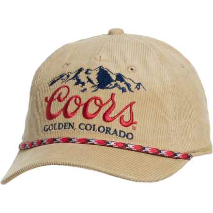 Mad Engine Coors Rockies 3 Baseball Cap in Tan