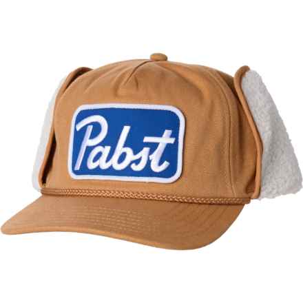 Mad Engine Ordering Me Pabst Trapper Hat in Brown