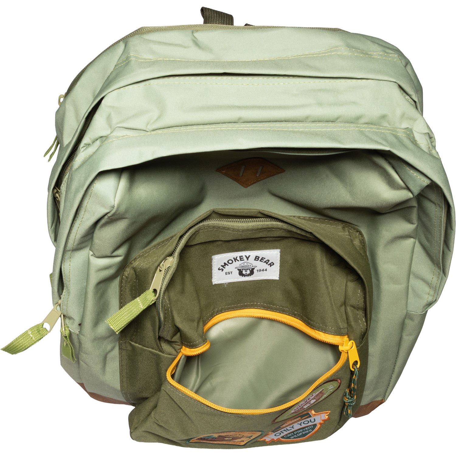 Mad Engine Smokey Safety Patches Backpack - Green - Save 30%