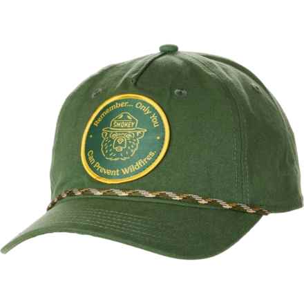 Mad Engine Smokey Simple Circle Logo Baseball Cap in Green