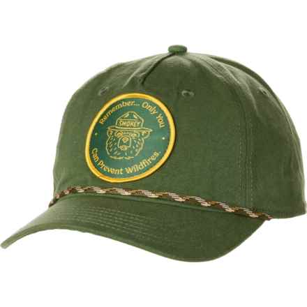 Mad Engine Smokey Simple Circle Logo Trucker Hat in Green