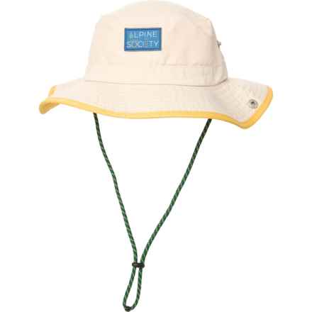 Mad Engine The Alpine Society Guy Boonie Hat in Khaki/Orange