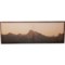 Made in Canada 12x36” Mountains Framed Canvas in Multi