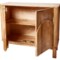 3UUJC_2 Made in India 2-Door Cabinet with Curved Panels - 34x12x29”