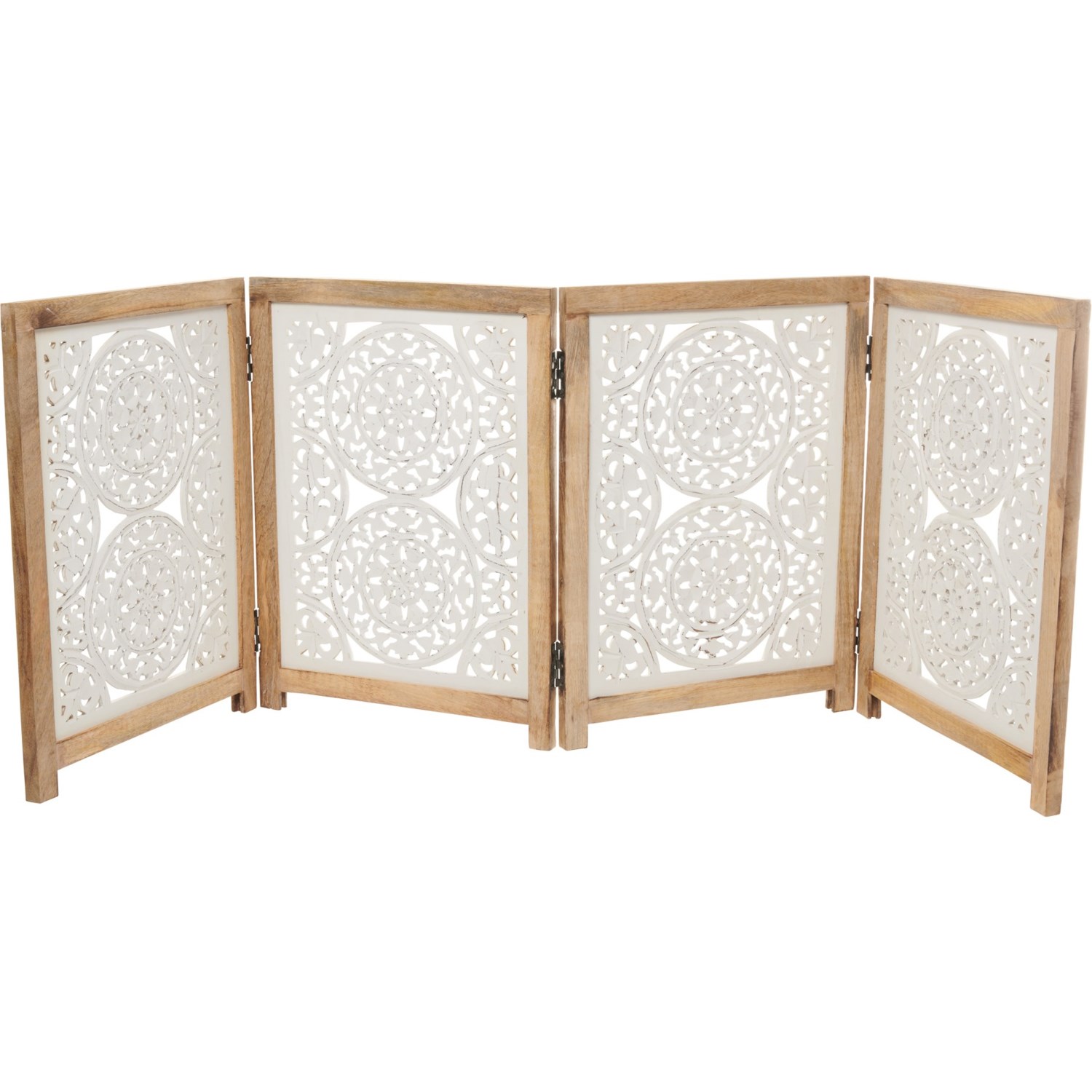 Made in India 3D Wood Pet Gate 24x70” Save 57