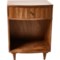 3UUXG_2 Made in India Ribbed One-Drawer Bedside Table - 18x14x24”