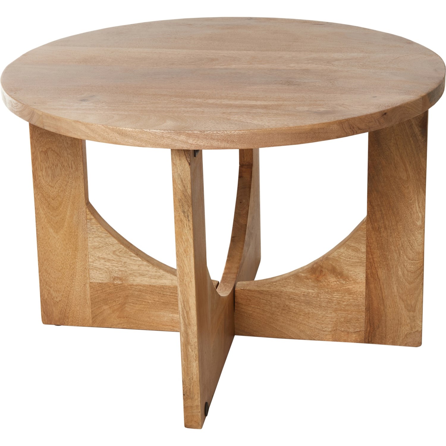 Made in India Round Wooden Coffee Table 18x27x27” Save 29