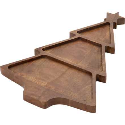 Made in India Tree Appetizer Serving Board - 20x12.5x1” in Multi