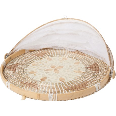 Made in Vietnam Tri Mop Food Cover - 19.5x18.5”