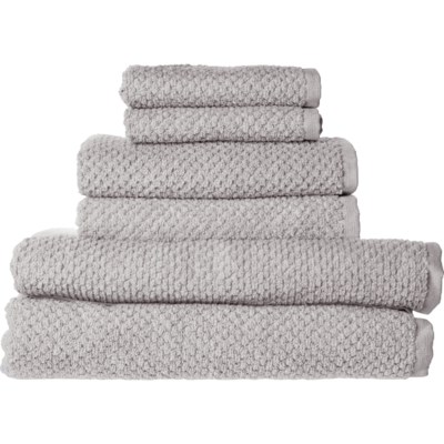 Madison Studio Bath Towel Set - 6-Piece, Doe Skin - Save 47%