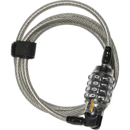 Magnum Combo Cable 4 Bike Lock - 4’ in Multi