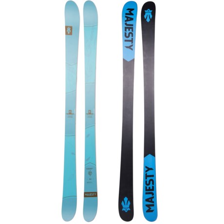 Majesty Skis 2021-22 Local Beauty Skis (For Women) in Light Blue/Gold