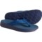 MALIBU SANDALS Surfrider Classic Flip-Flops (For Men) in Blue/Blue