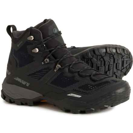 Mammut Ducan High Gore-Tex® Hiking Boots - Waterproof (For Men) in Black-Black