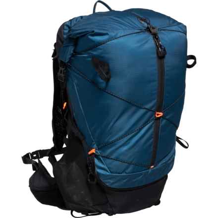 Mammut Ducan Spine 50-60 L Backpack - Sapphire-Black in Sapphire/Black