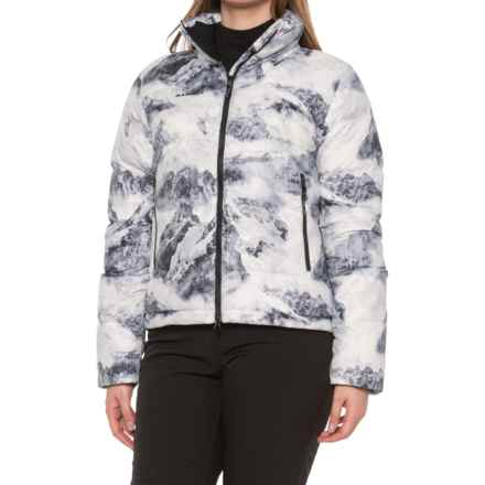 Mammut Fedoz IN Down Jacket - 650 Fill Power in White/Black Mountain