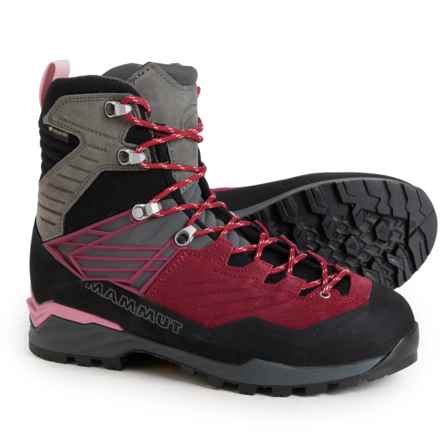 Mammut Made in Europe Kento Pro High Gore-Tex® Mountaineering Boots - Waterproof, Leather (For Men) in Titanium-Dark Sundown