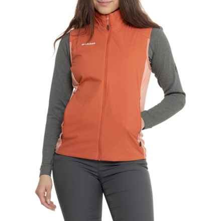 Mammut Rime Light Flex Vest - Insulated in Brick-Quartz Dust
