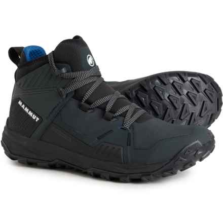 Mammut Saentis Pro Hiking Boots - Waterproof (For Men) in Dark Steel-Black