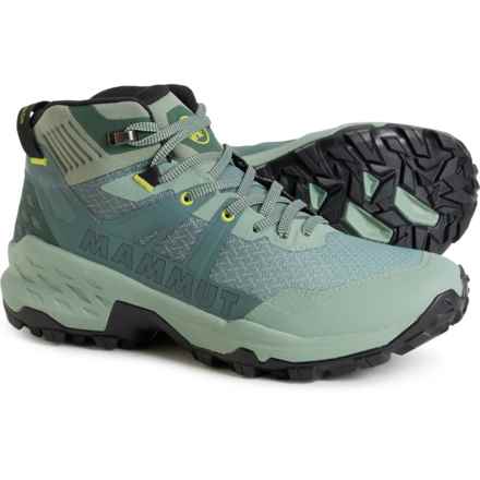 Mammut Sertig II Mid Gore-Tex® Hiking Boots - Waterproof (For Women) in Jade-Dark Jade
