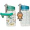 Manna Kids Skate and Robot Buddy Water Bottles - 2-Pack (For Boys) in Multi
