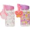 Manna Kids Unicorn and Butterfly Buddy Water Bottles - 2-Pack (For Girls) in Multi