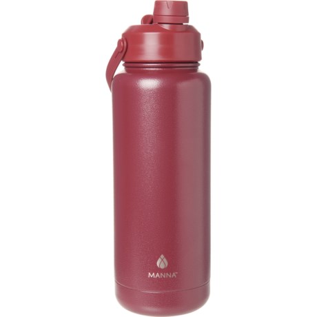Manna Ranger Dual-Lid Water Bottle - 40 oz. in Red