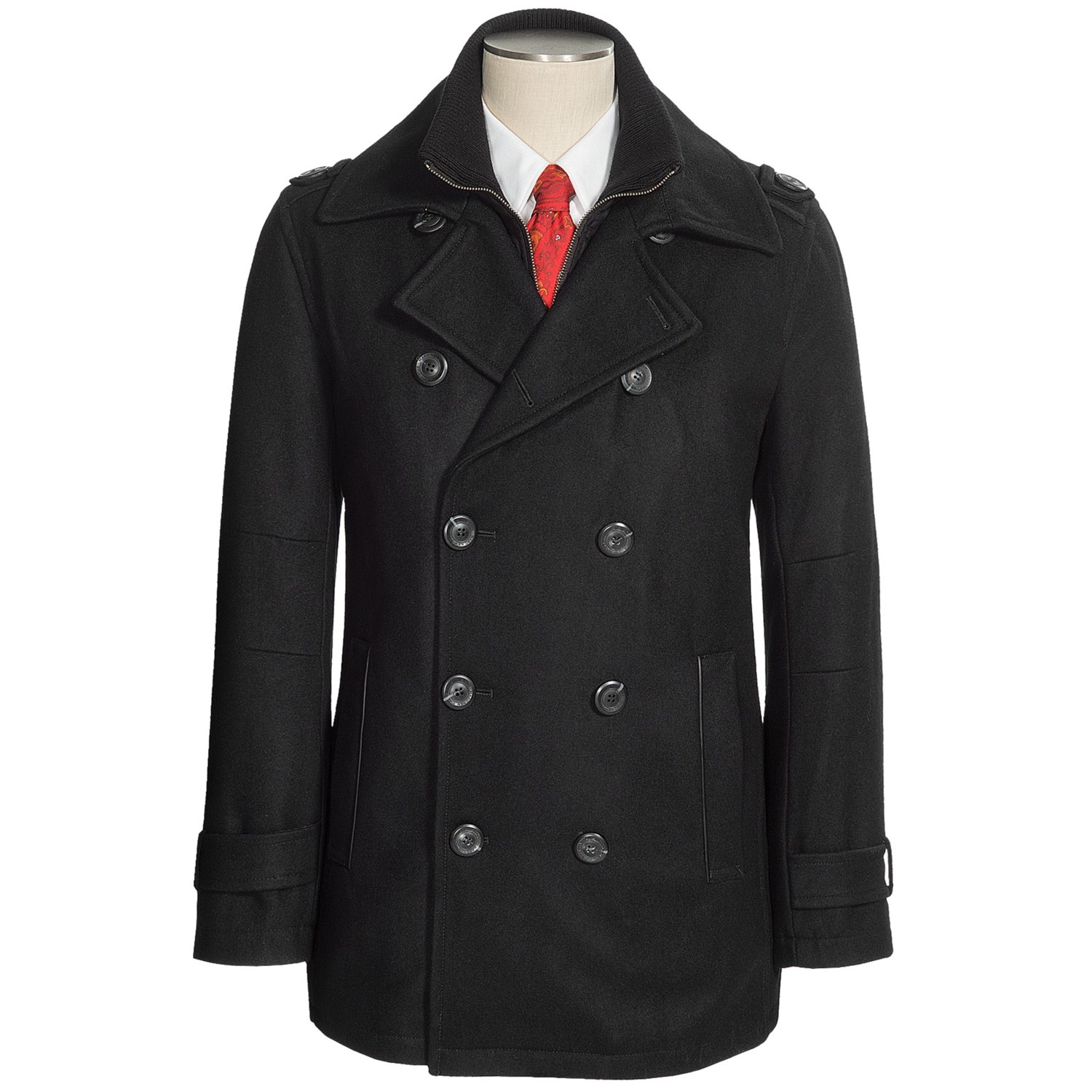 Marc New York by Andrew Marc Kerr Pea Coat (For Men) - Save 45%