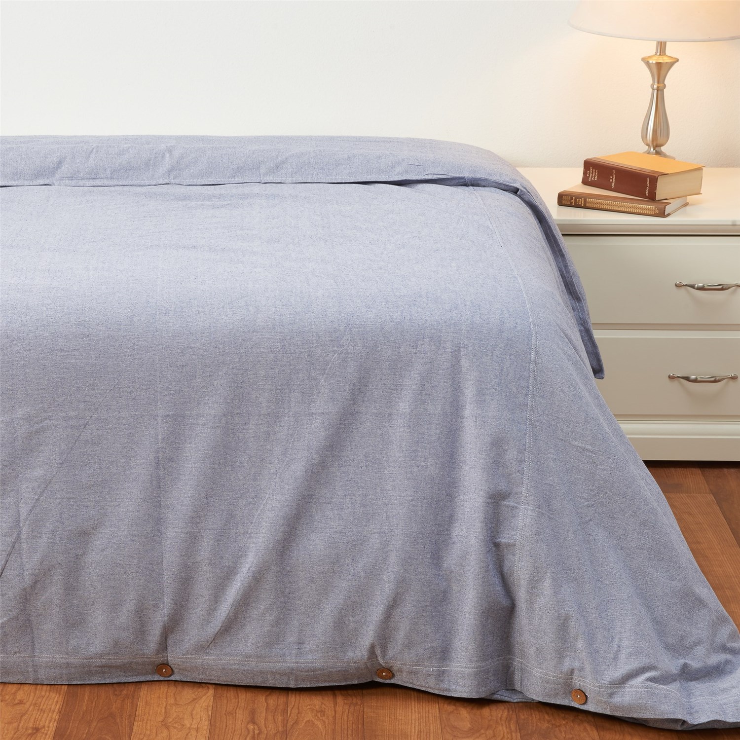 Mare Linno Prema Chambrey Duvet Cover King Denim Save 50