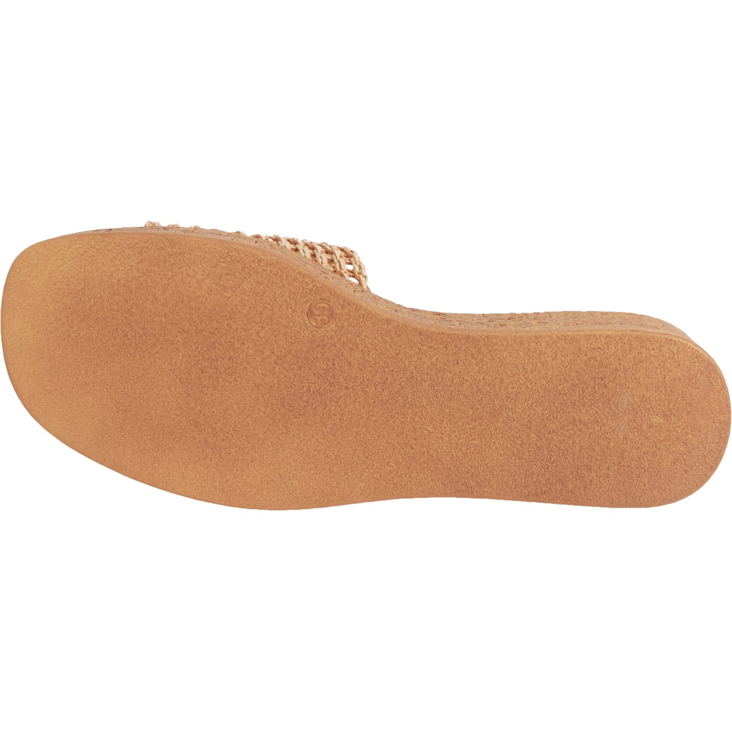 Mariella Made in Italy Raffia Platform Wedge Sandals (For Women) - Save 66%