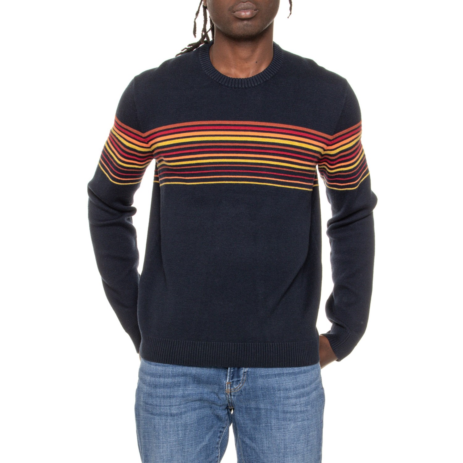(取寄) マリンレイヤー アーカイブ ベアー バレー セーター - オーガニック コットン Marine Layer Archive Bear Valley Sweater - Organic Cotton  Sky Captain Marine Layer Archive Bear Valley Sweater - Organic Cotton - Save 47%