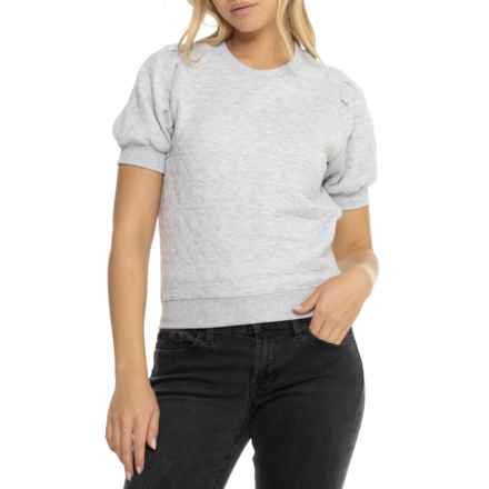 Marine Layer Corbet Shirt - Short Sleeve in Heather Grey